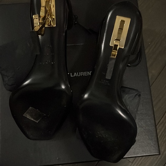 Saint Laurent Logo Heel - Picture 3 of 4